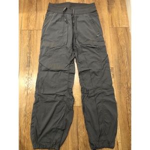Lululemon gray dance studio pants, 6